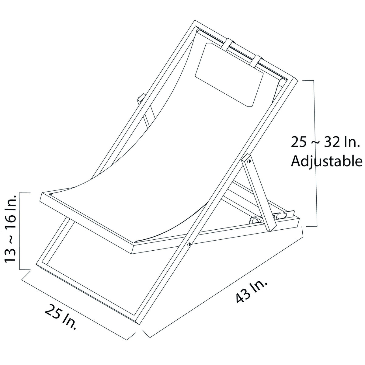 Newport Lounger (2 Colors)