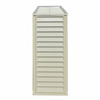 DuraMax 10.5ft x 2.75ft SidePro Vinyl Shed with Foundation Kit 98001