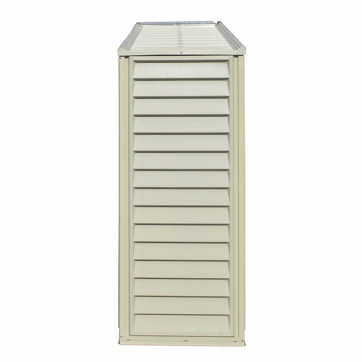 DuraMax 10.5ft x 2.75ft SidePro Vinyl Shed with Foundation Kit 98001