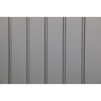 Duramax 6ft x 5ft Palladium Premier Metal Shed - Light Gray 41872