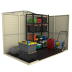 Duramax 8ft x 5.5ft Duramate Vinyl Shed with Foundation 00184
