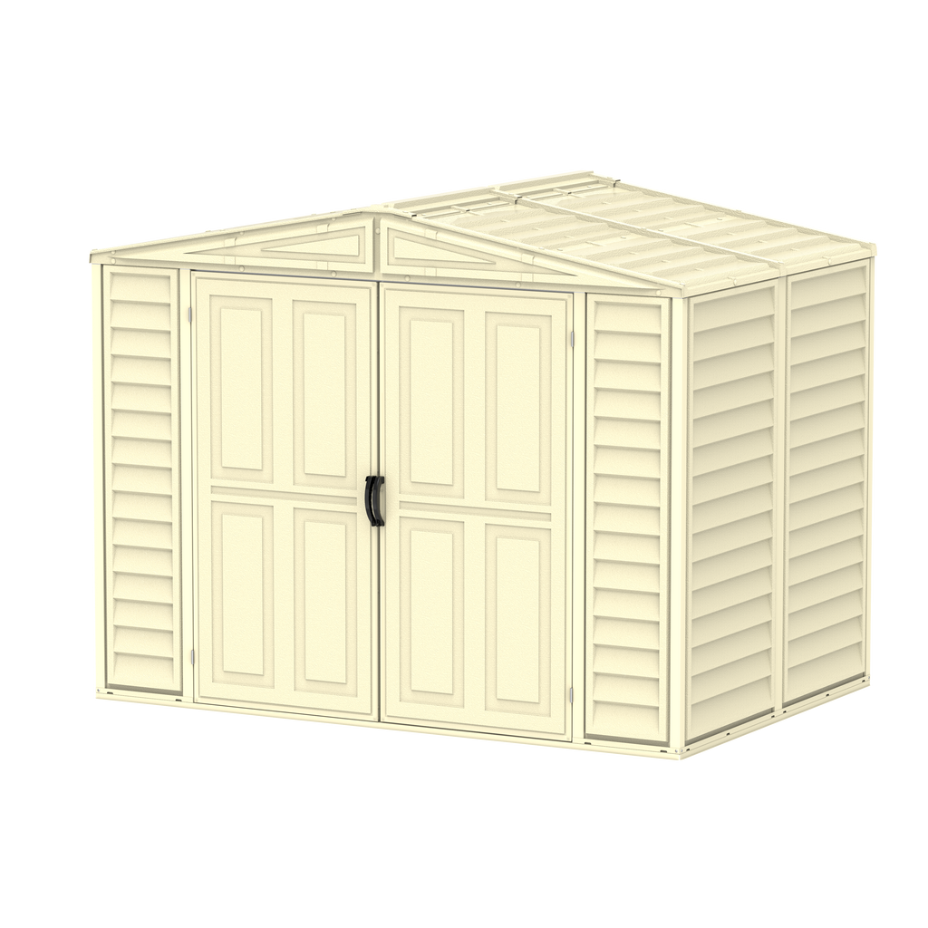 Duramax 8ft x 5.5ft Duramate Vinyl Shed with Foundation 00184