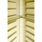 DuraMax 8ft x 8ft DuraPlus Vinyl Shed Kit with Foundation and window