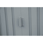 Duramax TOP Pent Roof Skylight 8 x 6 Metal Storage Shed - Light Gray 20552