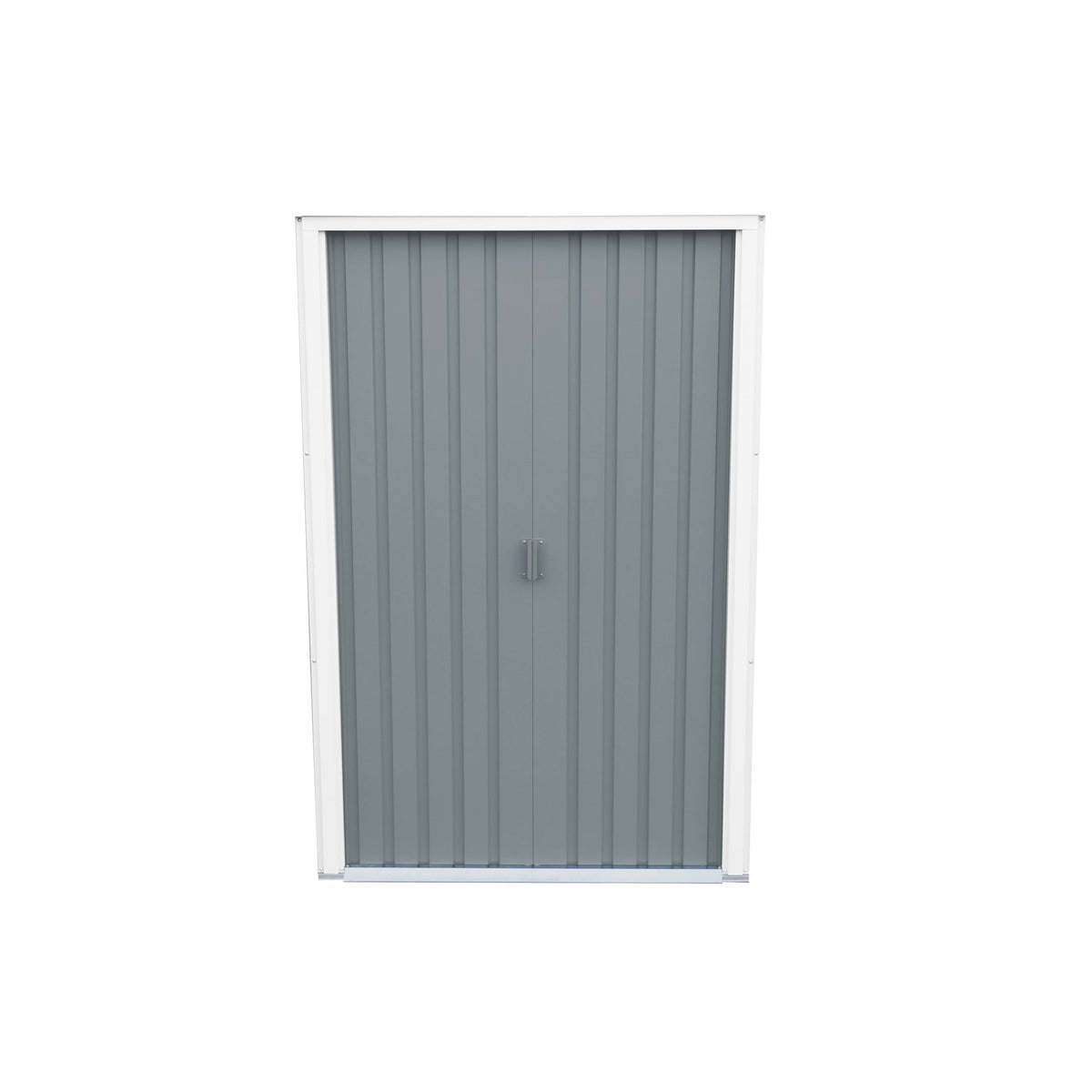 Duramax TOP Pent Roof Skylight 8 x 6 Metal Storage Shed - Light Gray 20552