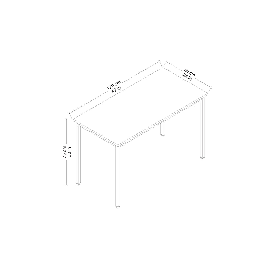 DuraMax White Atlas Desk