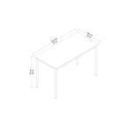 DuraMax White Atlas Desk