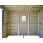 DuraMax 10.5 ft x 8ft Woodbridge Plus Shed w/ Foundation Kit & Window 40214
