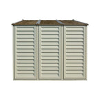 DuraMax 10.5 ft x 8ft Woodbridge Plus Shed w/ Foundation Kit & Window 40214