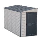 Duramax 4ft x 10ft Sidemate Plus Vinyl Resin Outdoor Storage Shed With Foundation Kit 36725