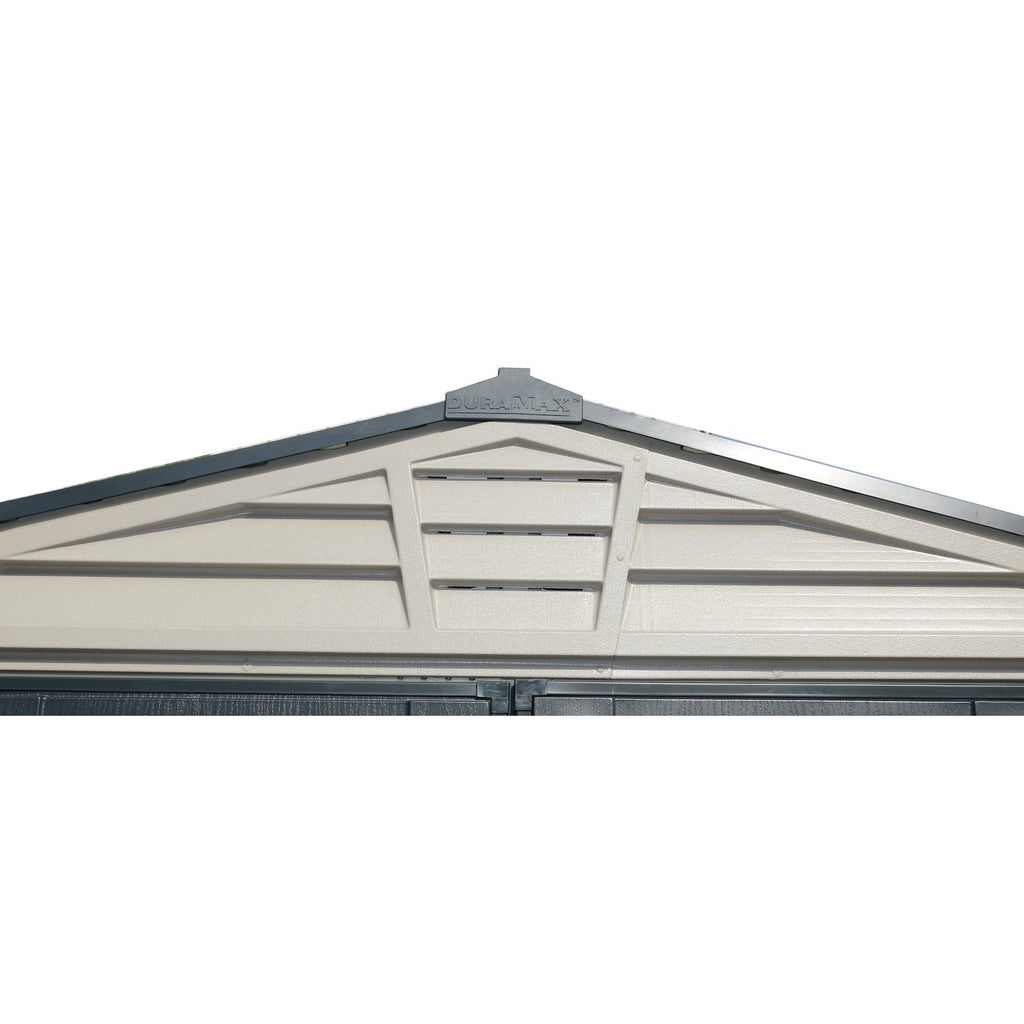 DuraMax StoreMax Plus 10.5x8 Ft with Molded Floor Vinyl Storage Shed 30225