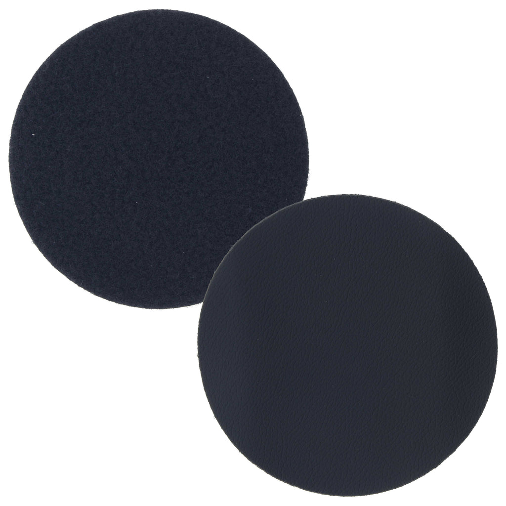 Pro Series 6" Round Hand Sanding Block Adaptor Sheets to Convert Hook & Loop Sanding Block Pads to PSA Sticky Pads, 2 Sheet Pack