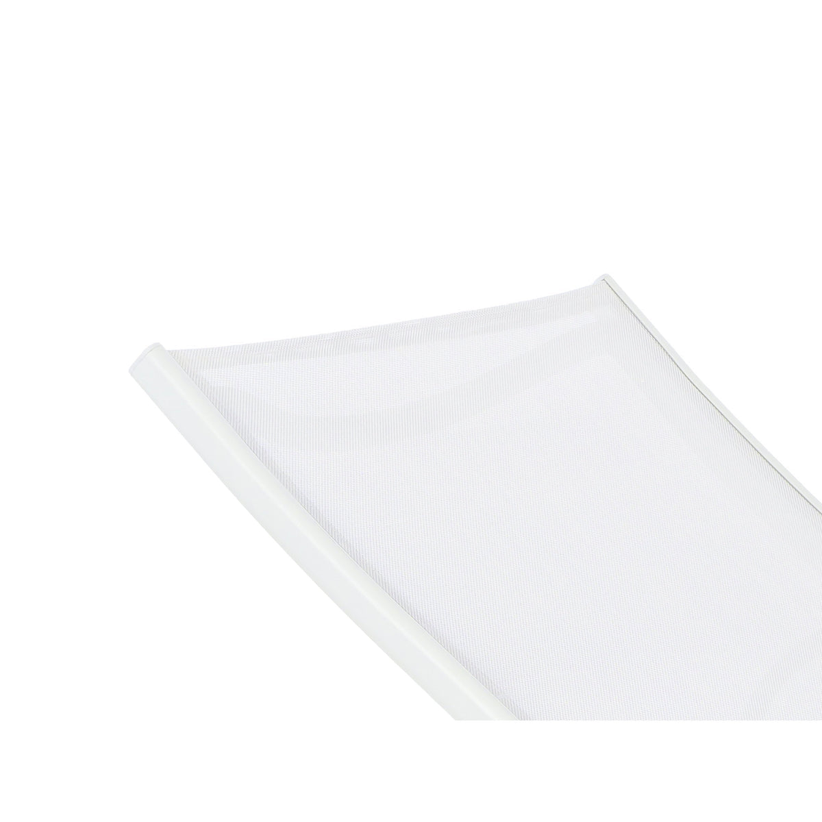 Corsica Lounger White