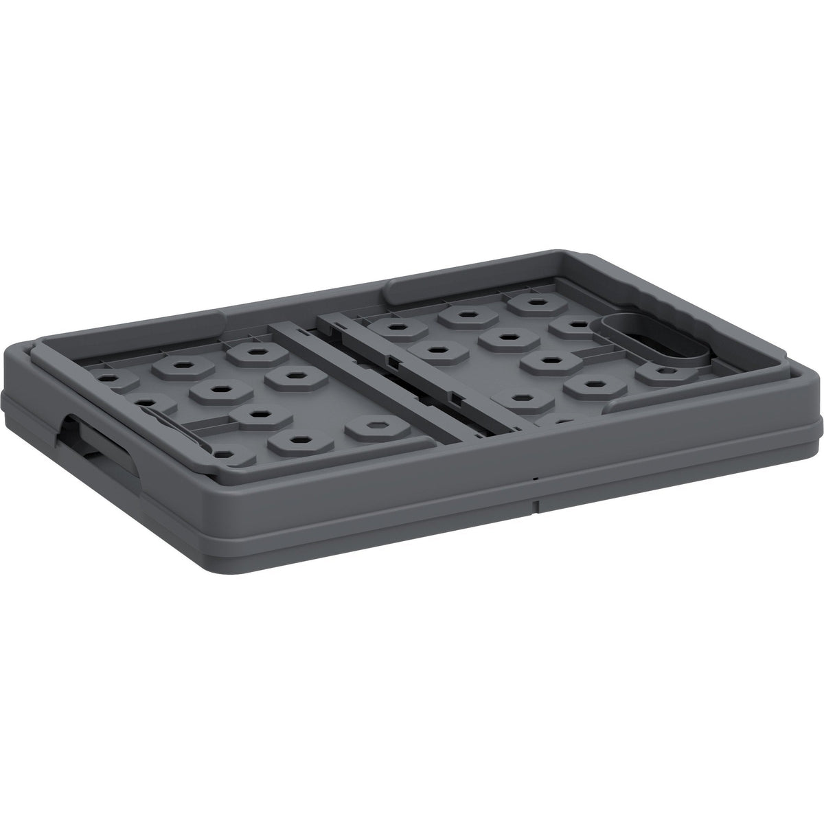 Duramax Foldable Basket Gray