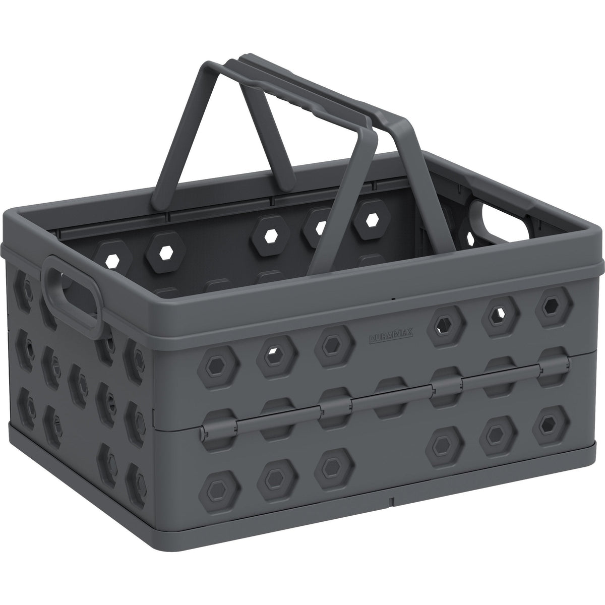 Duramax Foldable Basket Gray