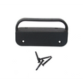 GATE HANDLE WITH SELF-DRILLING SCREW BLACK NYLON