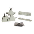 GRAVITY LATCH LOCKABLE WHITE NYLON