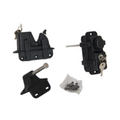 LATCH TWO WAY LOCKABLE BLACK ZINC