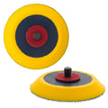 Pro Series 3" Hook & Loop DA Backing Plate Pad - Flexible Dual-Action Random Orbital Sander Polisher Pad, 5/16", Sandpaper Sanding Polishing