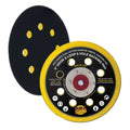 Pro Series 5" Hook & Loop DA Backing Plate Pad, 8 Hole Pattern Dustless - Dual-Action Random Orbital Sanding Pad, For Sander Polisher Auto