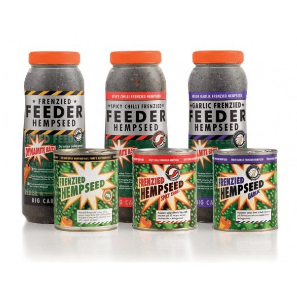 Dynamite Baits Frenzied Feeder Hempseed Jar 2.5litres