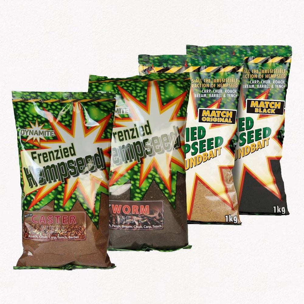 Dynamite Baits Frenzied Hempseed with Worm Meal 900g