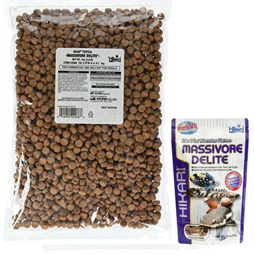 Hikari Massivore Delite XL Pellets for Monster Fish