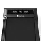 DeerRun Z10 12% Auto Incline Smart Walking Pad Treadmill with remote control-Black