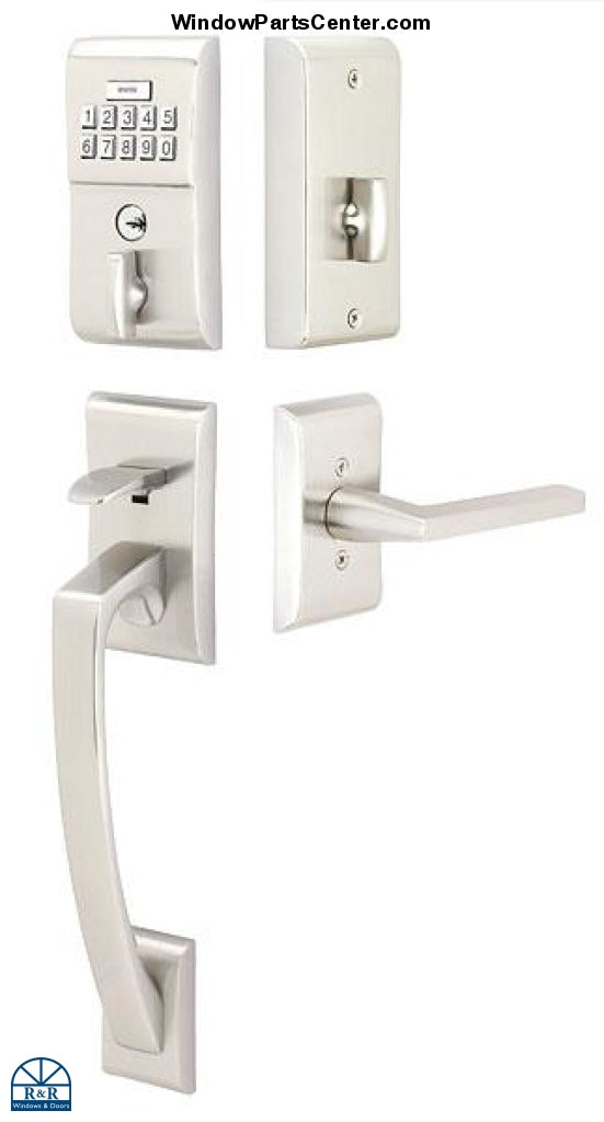 E4017 Emtek Modern Keypad Entryset Electronic -Dummy