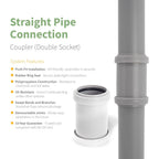 Kayflow 40mm Push-Fit Waste Water Parts