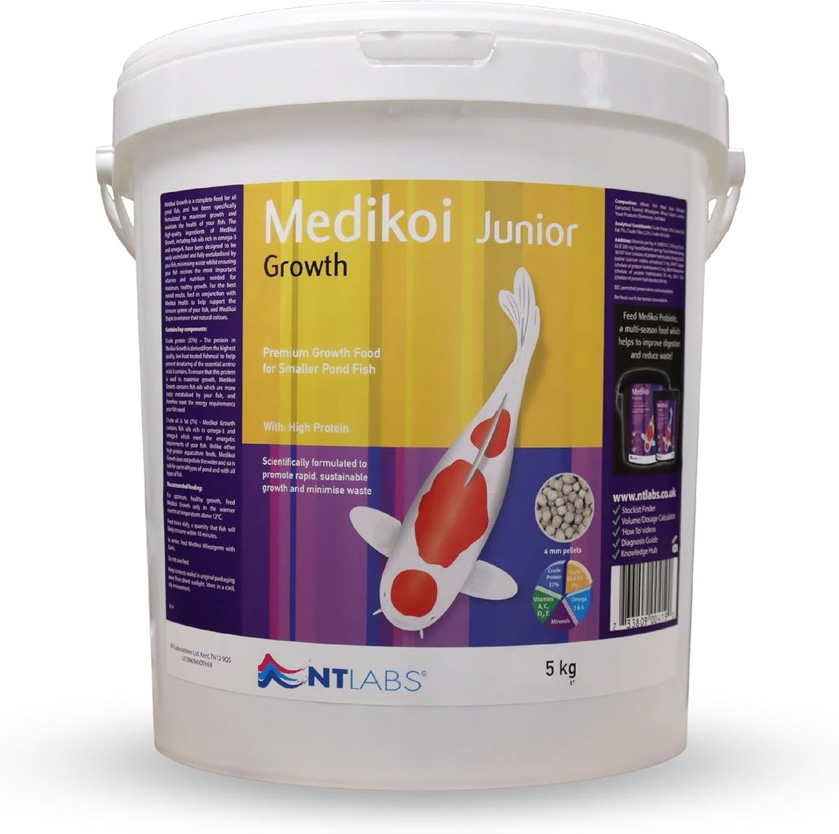 NT Labs Medikoi 6mm Growth Food 5Kg