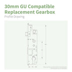 GU Replacement Gearbox (Old Style)