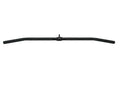 Gronk Fitness black aluminum lat bar front view
