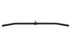 Gronk Fitness black aluminum lat bar front view