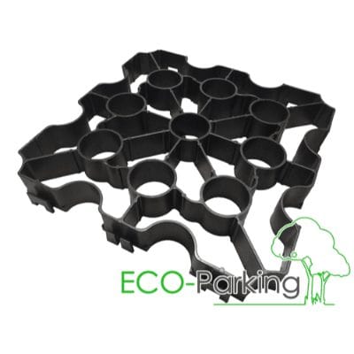 EBP EcoPark Cellular Pavers for Grass or Gravel 333mm x 333mm - Black (18 Tiles per Pack)