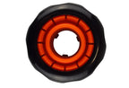 Female Hose Connector Max Flo 1" Hose Black/Orange