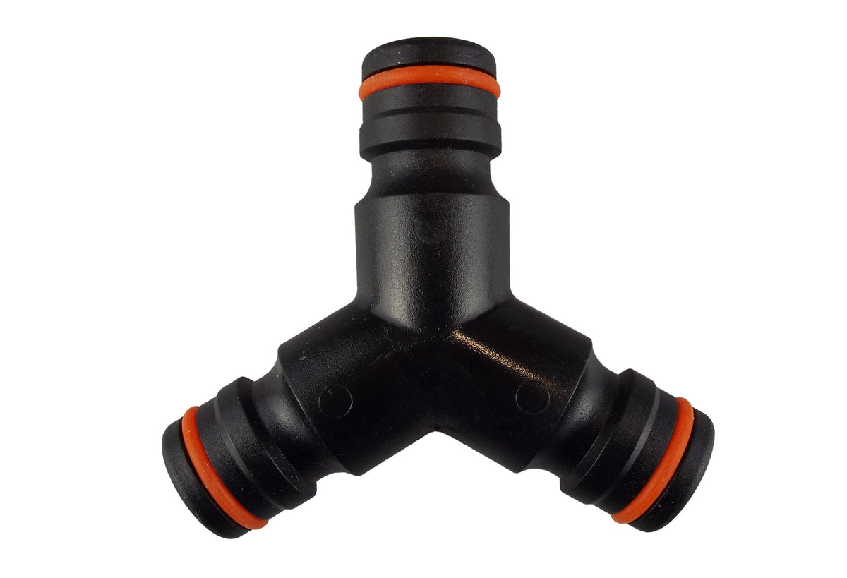 Three Way Splitter Max Flo, Black/Orange
