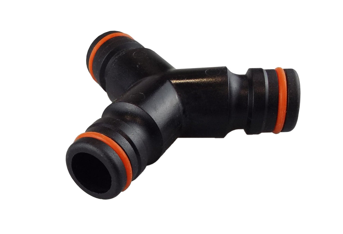 Three Way Splitter Max Flo, Black/Orange