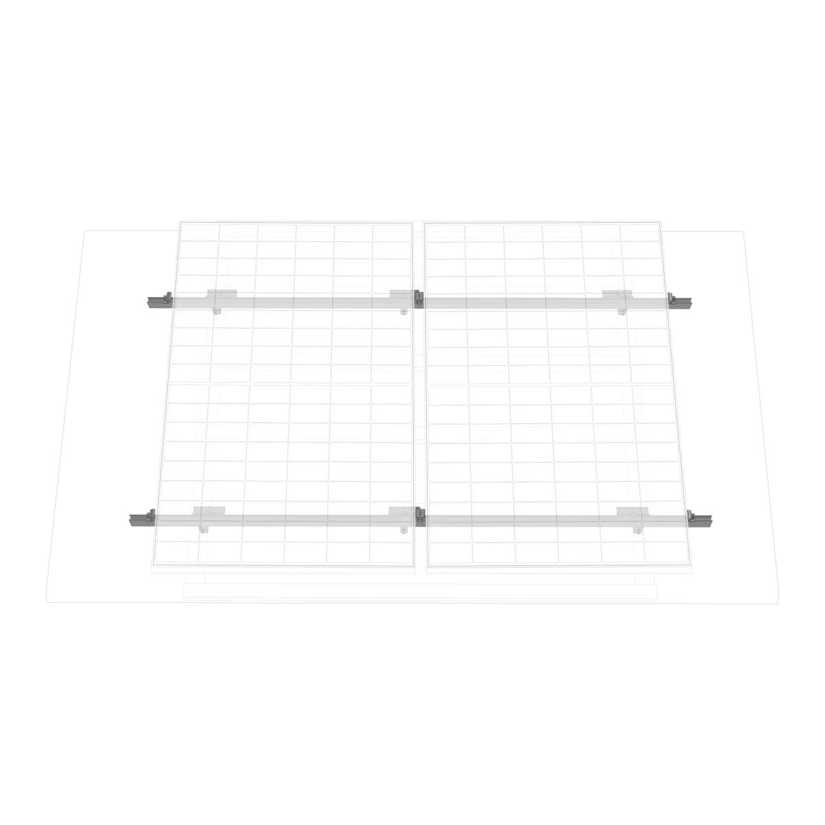 EcoFlow Bracket - Pitched Roof