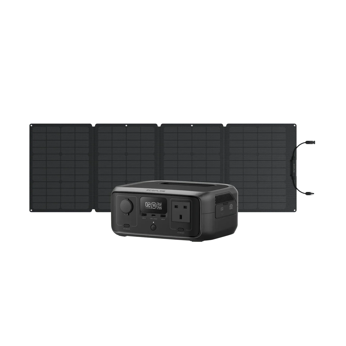 EcoFlow River 3 (UPS) and 45W Type-C Solar Panel