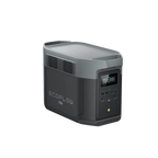 EcoFlow Delta 2 Max 2048Wh 2400W LiFePO4 Solar Generator + 100W Portable Monocrystalline Solar Panels Kit