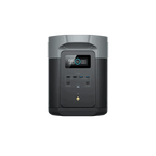 EcoFlow Delta 2 Max With Extra Battery 4096Wh 2400W LiFePO4 Solar Generator + 200W Portable Monocrystalline Solar Panels Kit