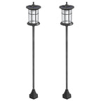 72" LED Outdoor Street Light, Waterproof IP44 for Patio, Garden, Backyard, Cool White, 2 Pack