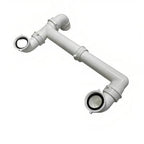 Plumbing Kit for 2 Bowl Kitchen Sinks