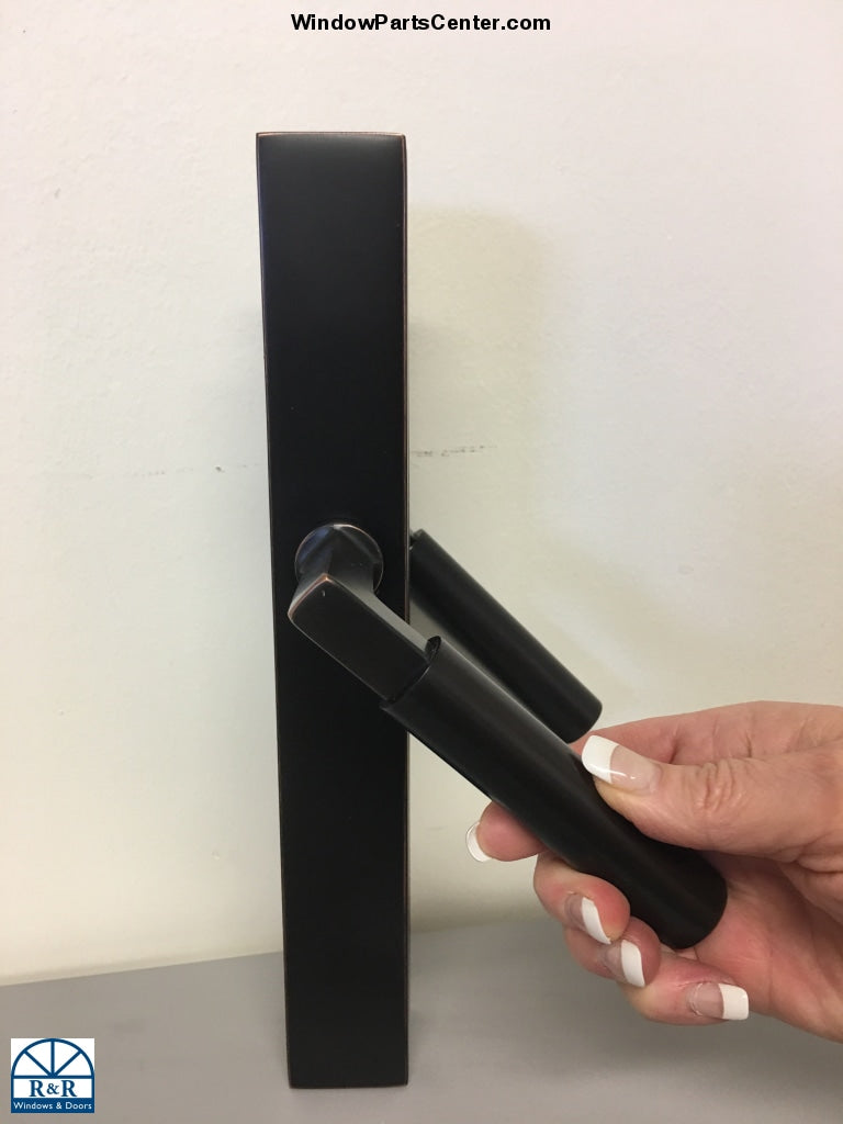 Emtek Dummy Handleset Modern Rectangular ORB