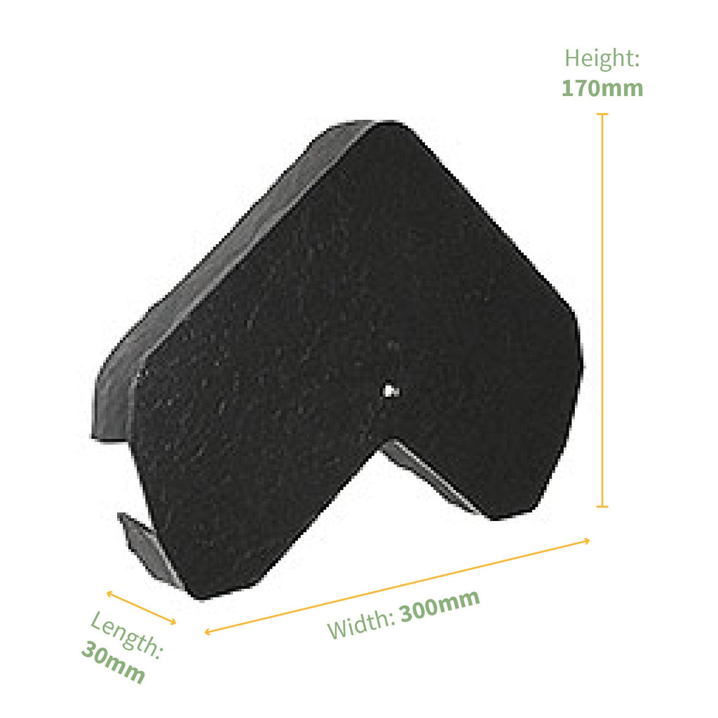 Envirotile Ridge Gable End Cap