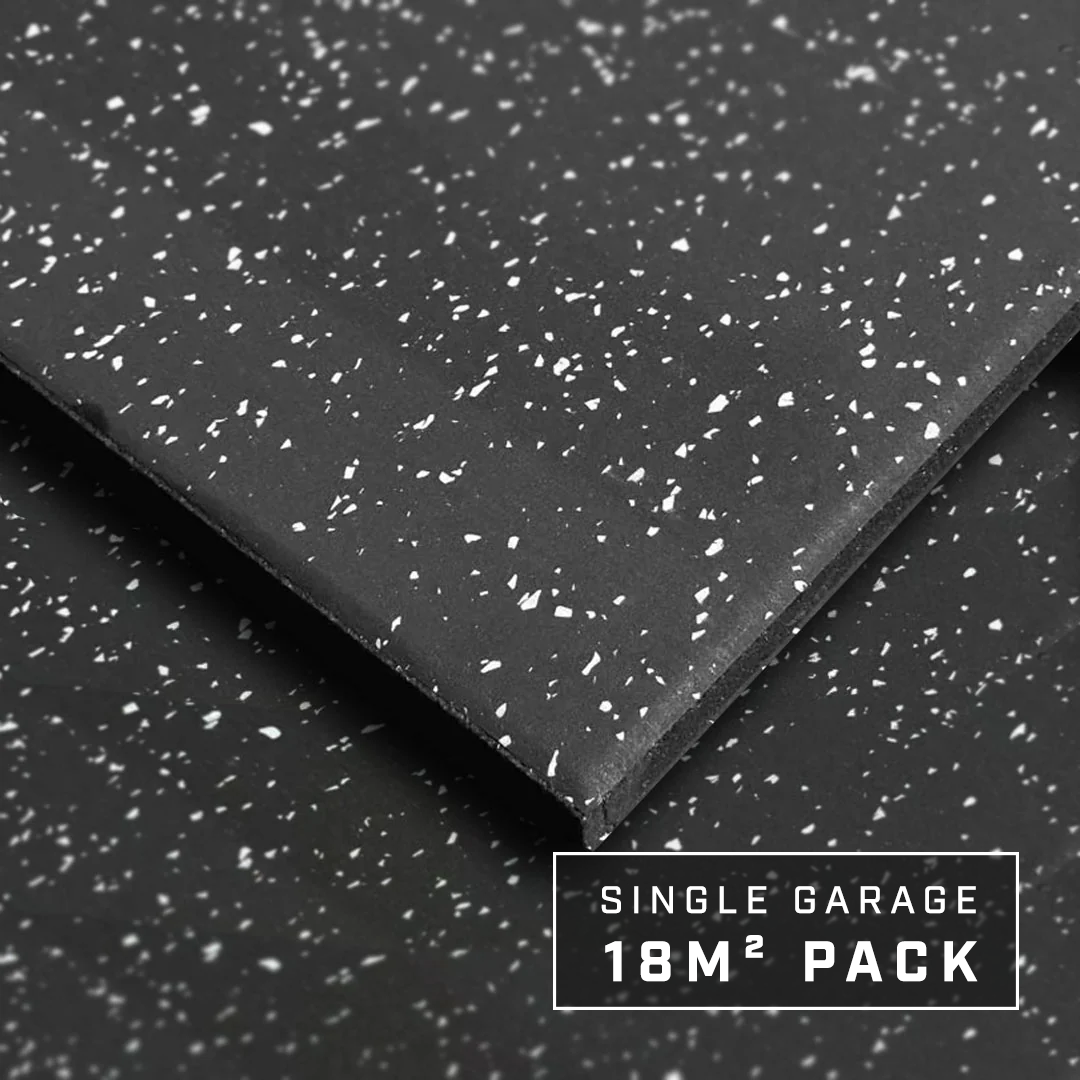 Garage Gym Tile Packs - Premium EPDM Gym Mat Tiles (15mm)