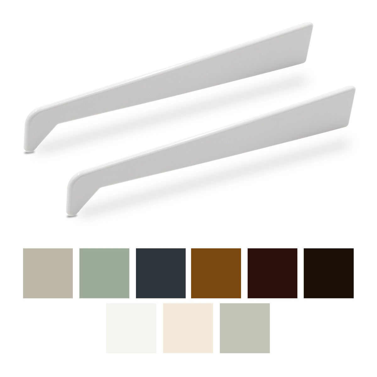 225mm Profile 22 Window Sill End Caps