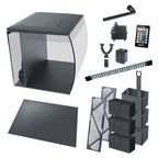 Fluval Flex 2.0 57L Black Aquarium and Cabinet