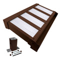 Evolution Canopy Carport Kit (Brown/Opal)